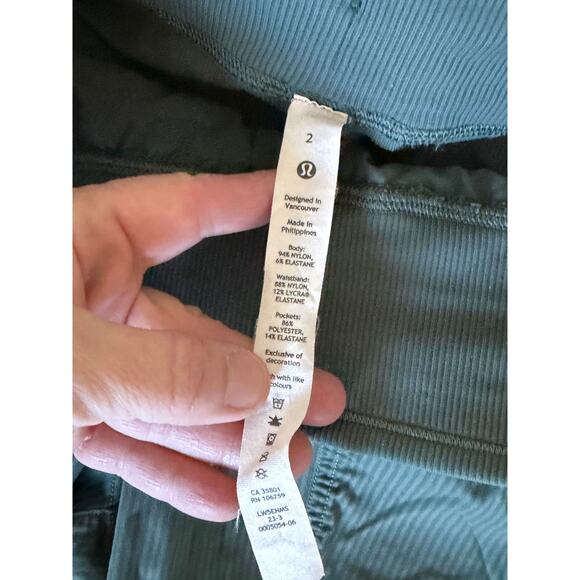 Lululemon License to Train HR joggers olive green pants Hi Rise sz 2 Retails$128 - Picture 4 of 6